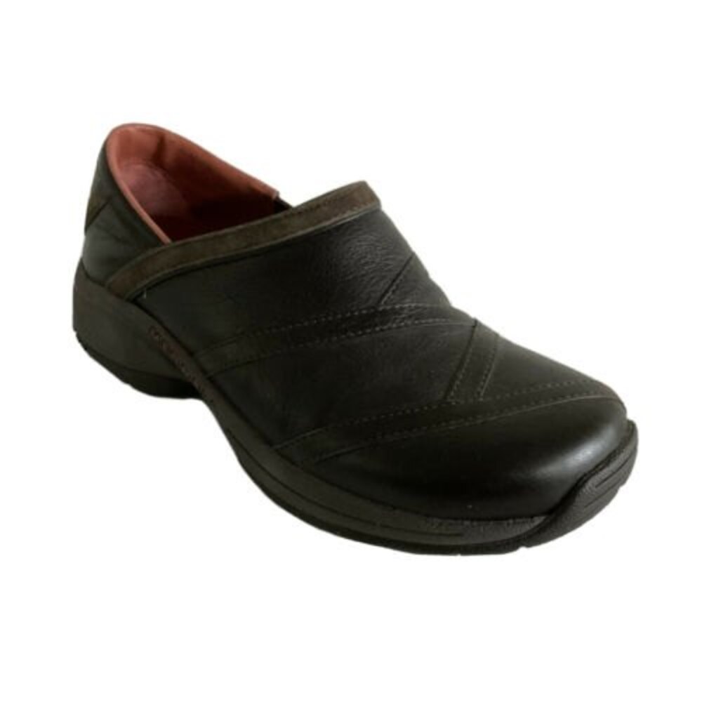 MERRELL Primo Patch Bug Leather Slip On Loafers Shoes Brown 7.5